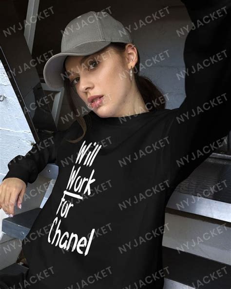 will work for chanel sweatshirt.